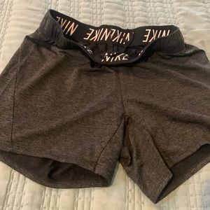 Nike womens grey shorts size xs